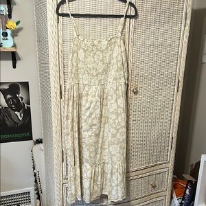 Floral Beige Sundress